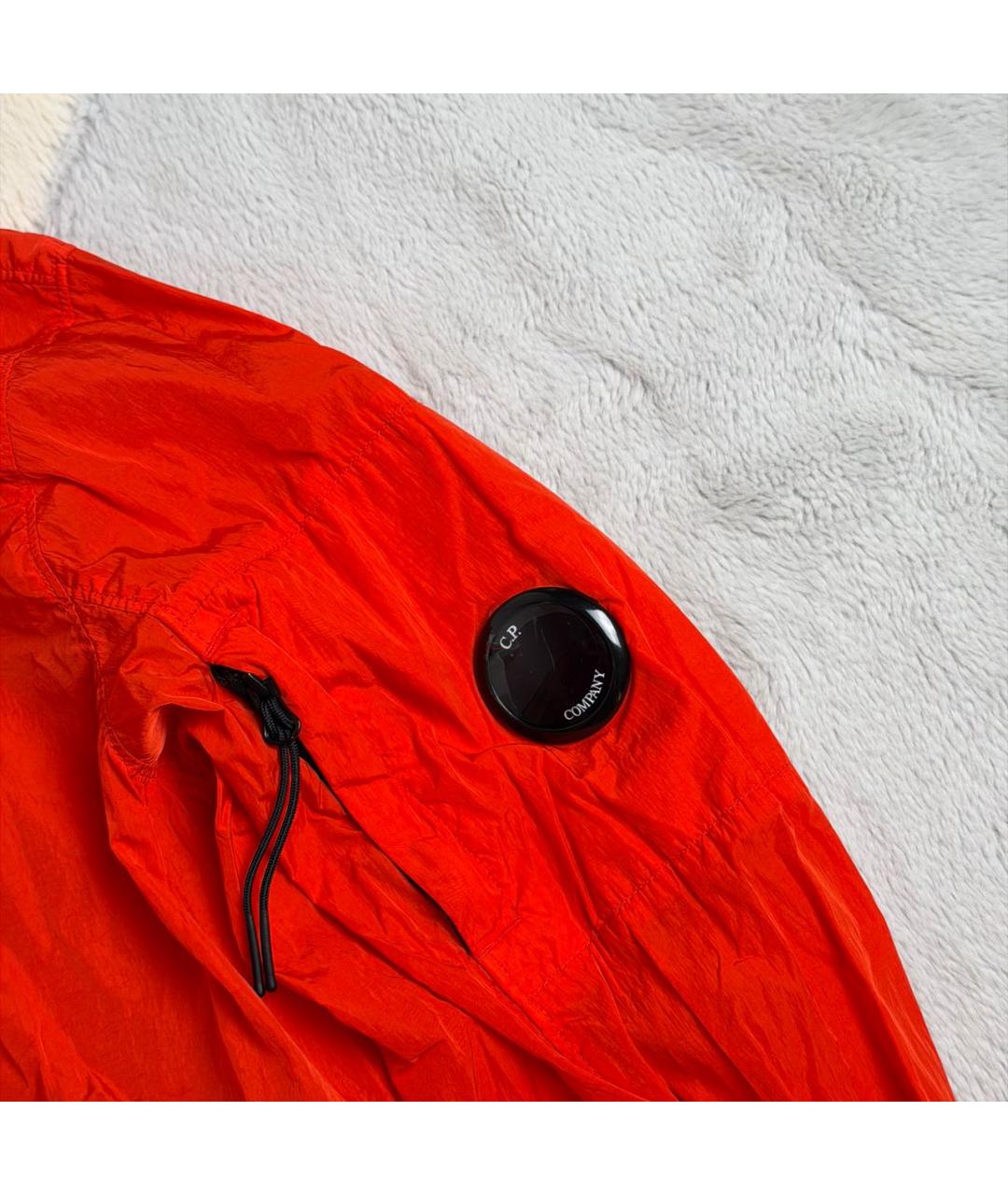 CP COMPANY Красная полиамидовая куртка, фото 4