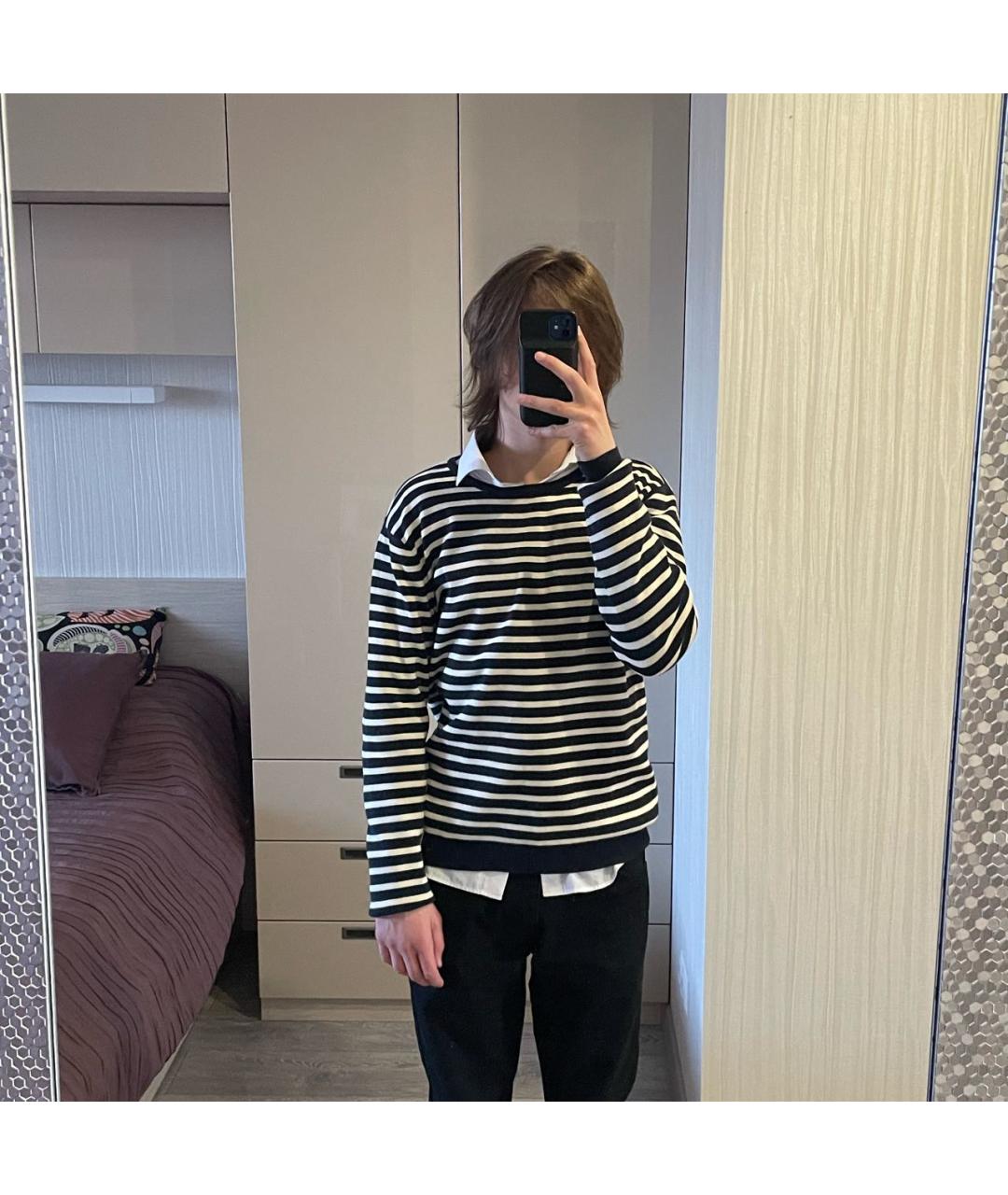 RALPH LAUREN Белый хлопковый джемпер / свитер, фото 5