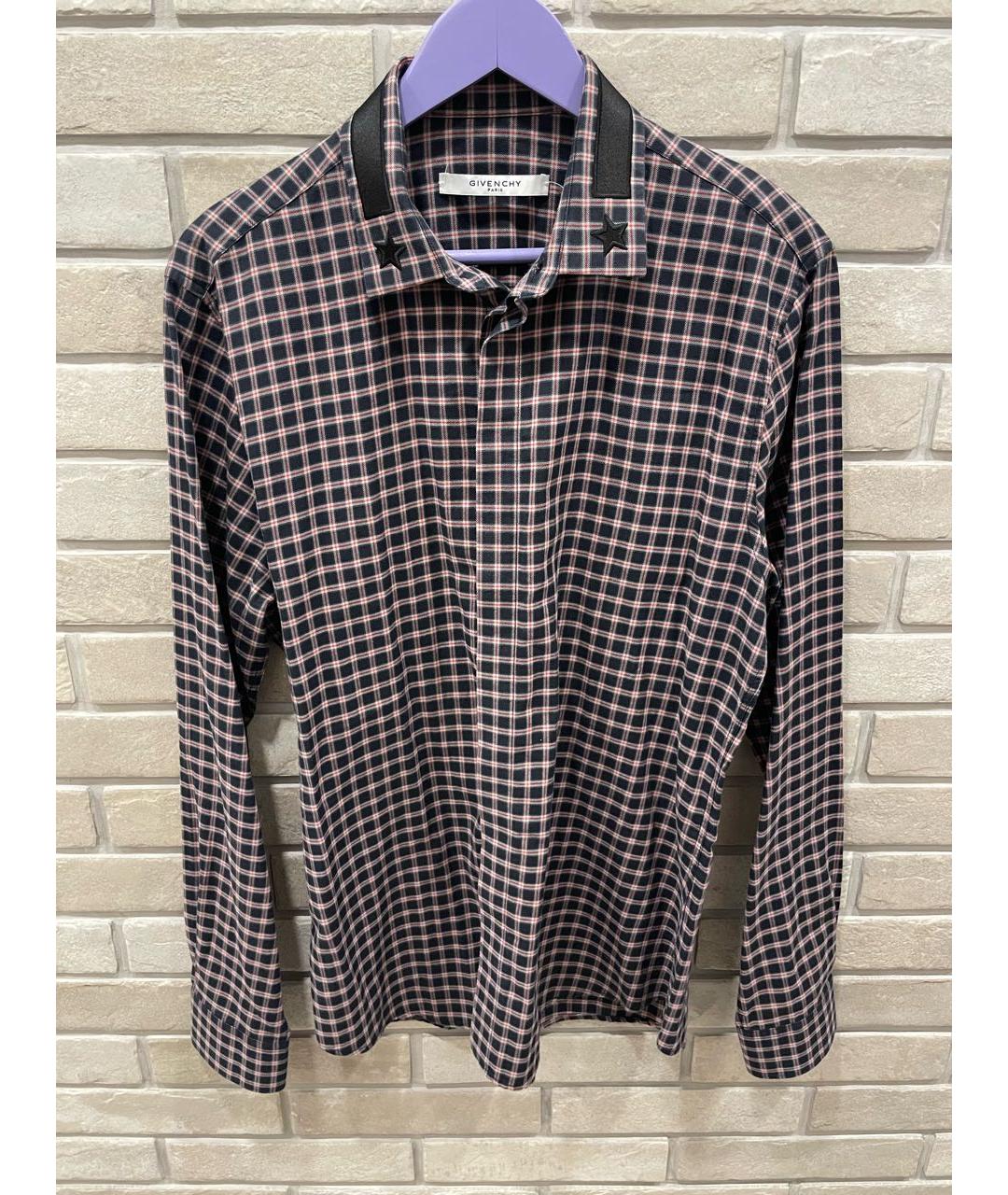 GIVENCHY Черная хлопковая кэжуал рубашка, фото 9