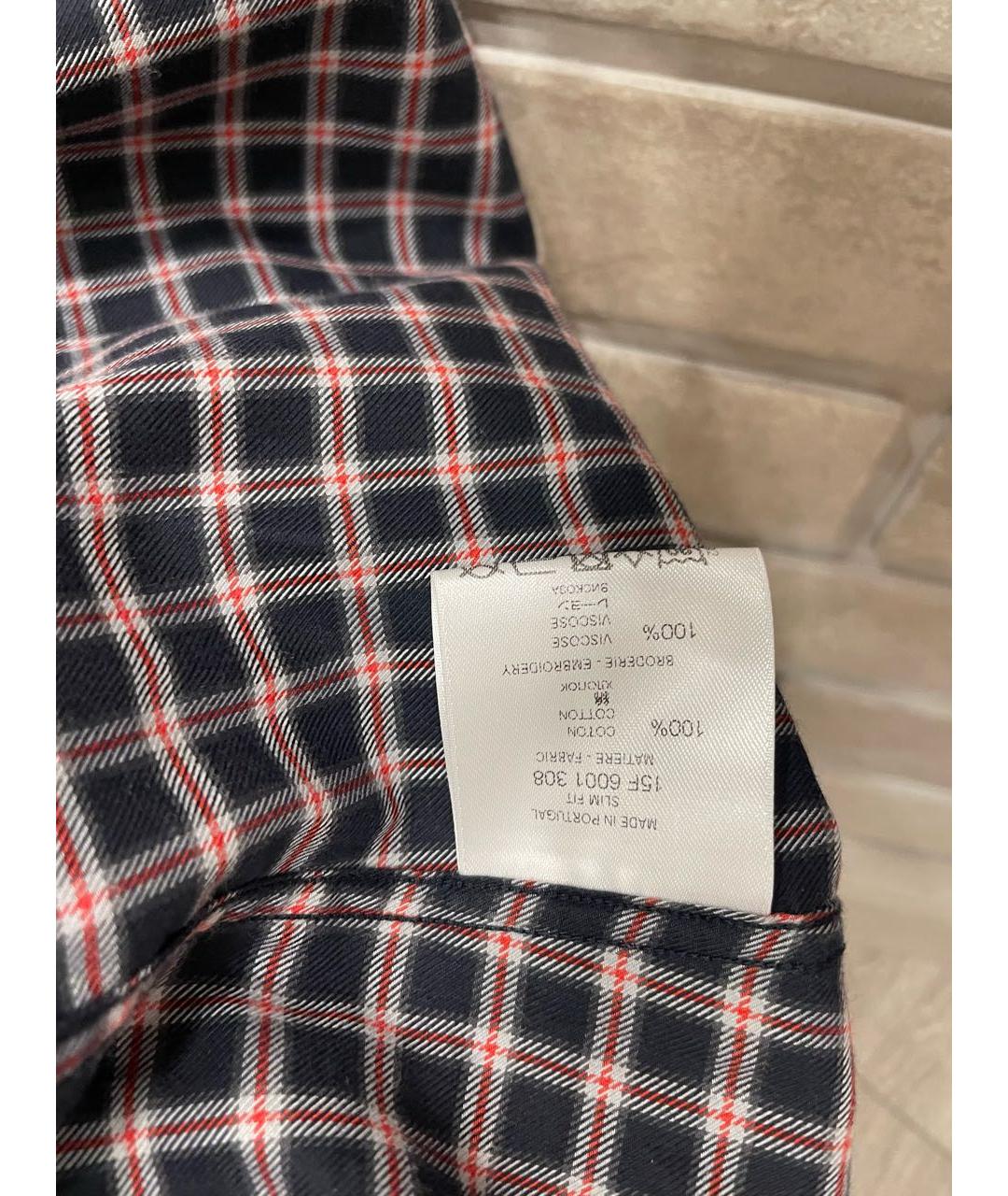 GIVENCHY Черная хлопковая кэжуал рубашка, фото 6