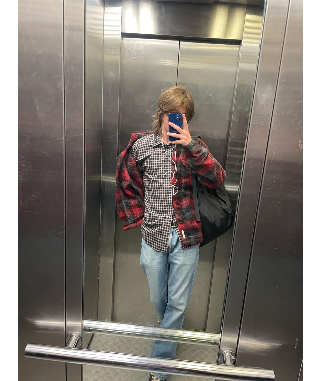 GIVENCHY Черная хлопковая кэжуал рубашка, фото 8