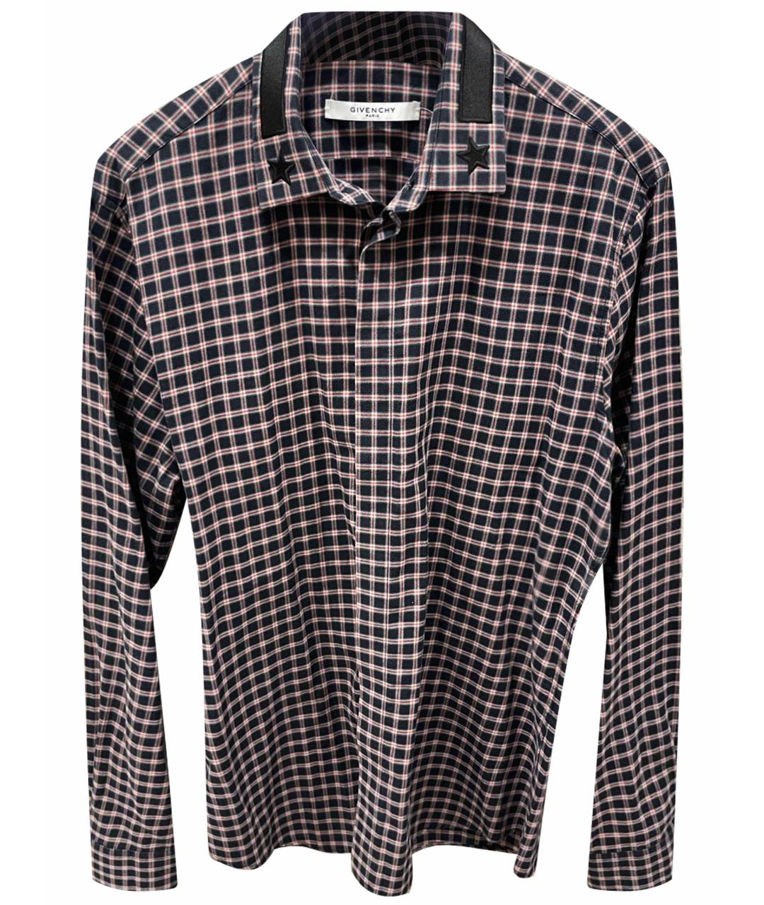 GIVENCHY Черная хлопковая кэжуал рубашка, фото 1