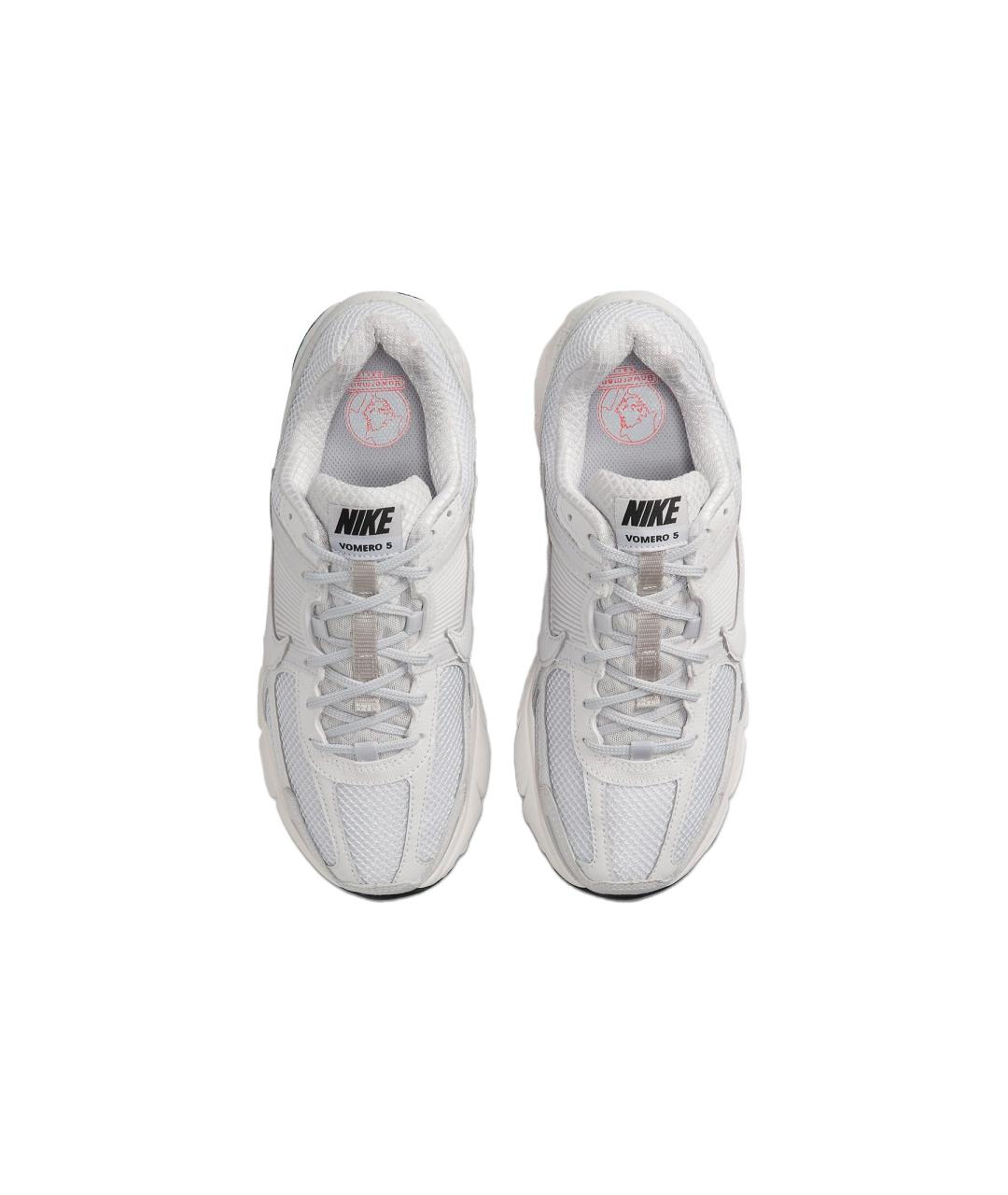 NIKE Белые текстильные кроссовки, фото 4