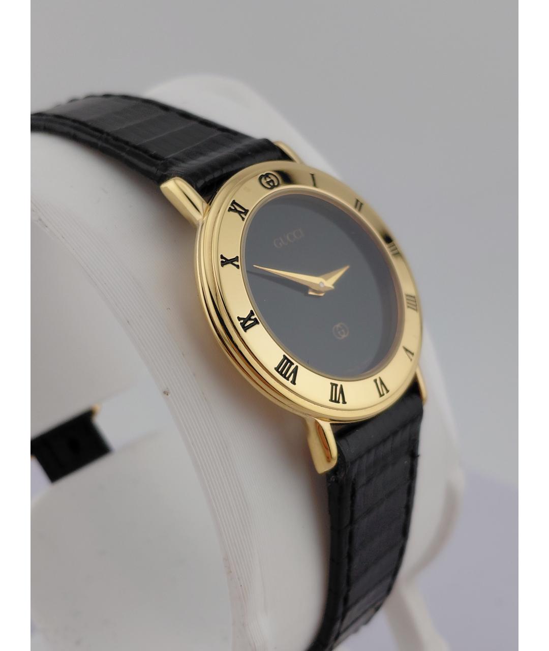 GUCCI Золотые позолоченные часы, фото 2