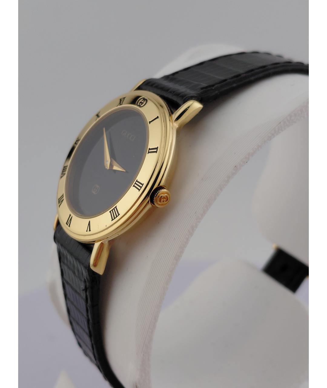 GUCCI Золотые позолоченные часы, фото 3