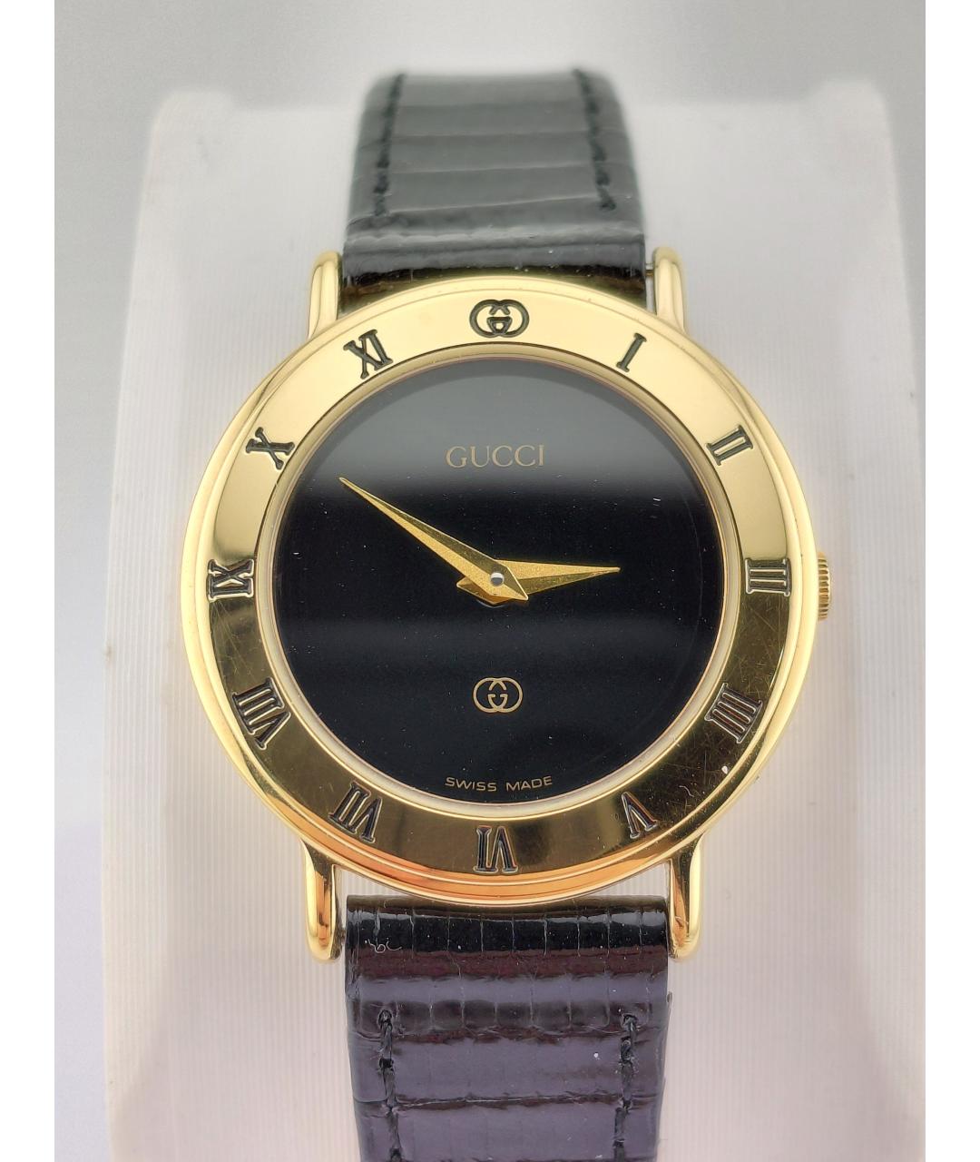 GUCCI Золотые позолоченные часы, фото 10