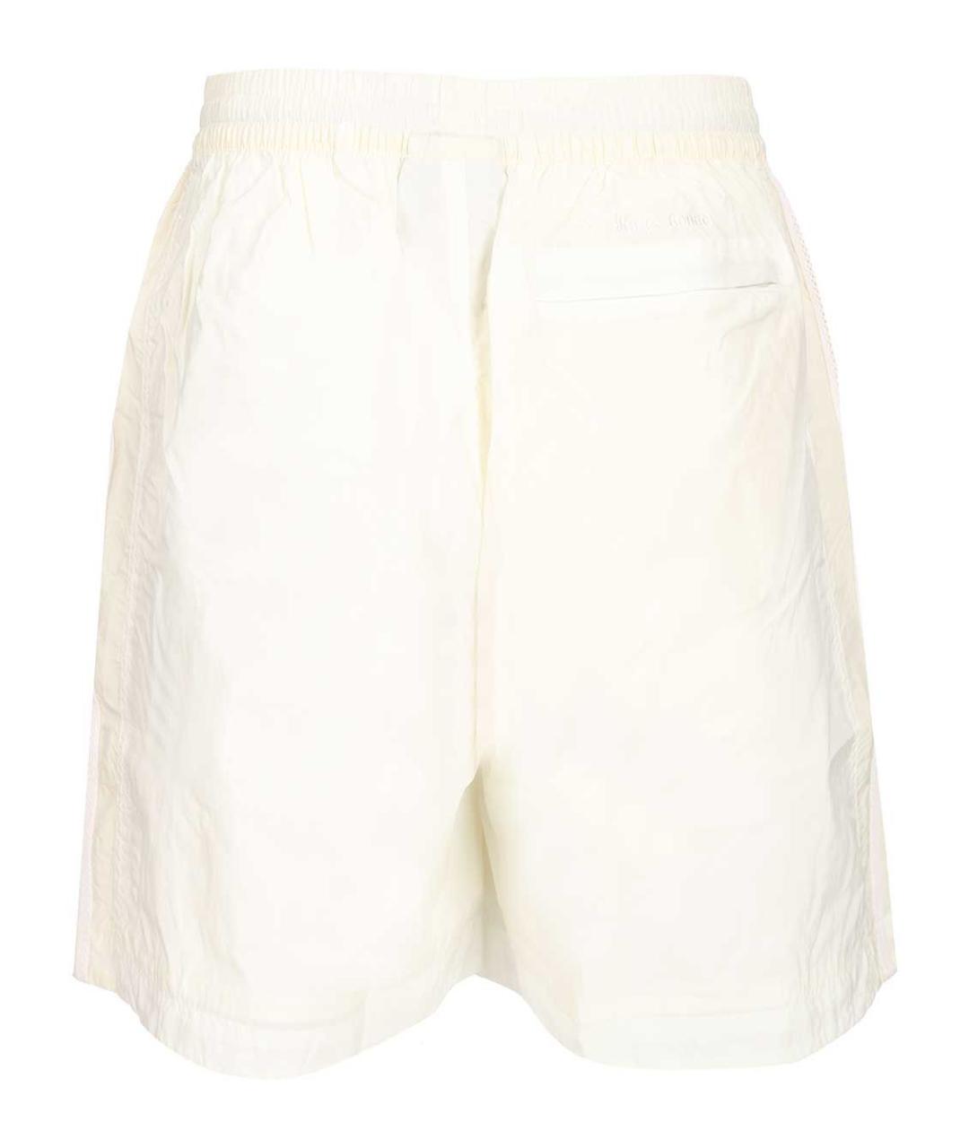 ADIDAS Белые полиамидовые шорты, фото 2