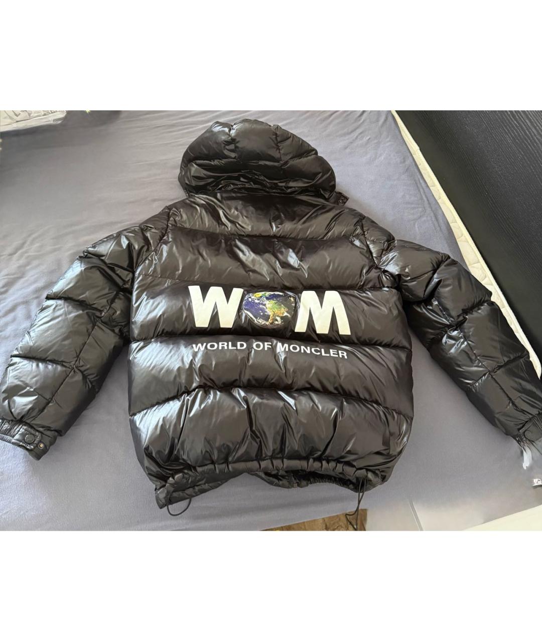 MONCLER Черная куртка, фото 2