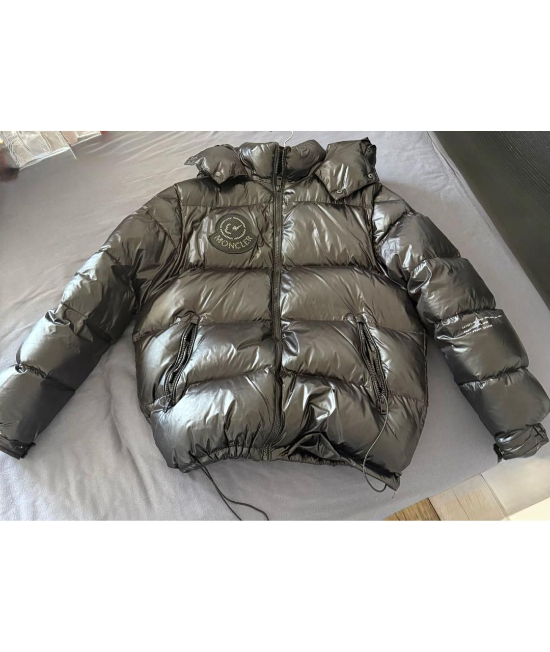 MONCLER Черная куртка, фото 8
