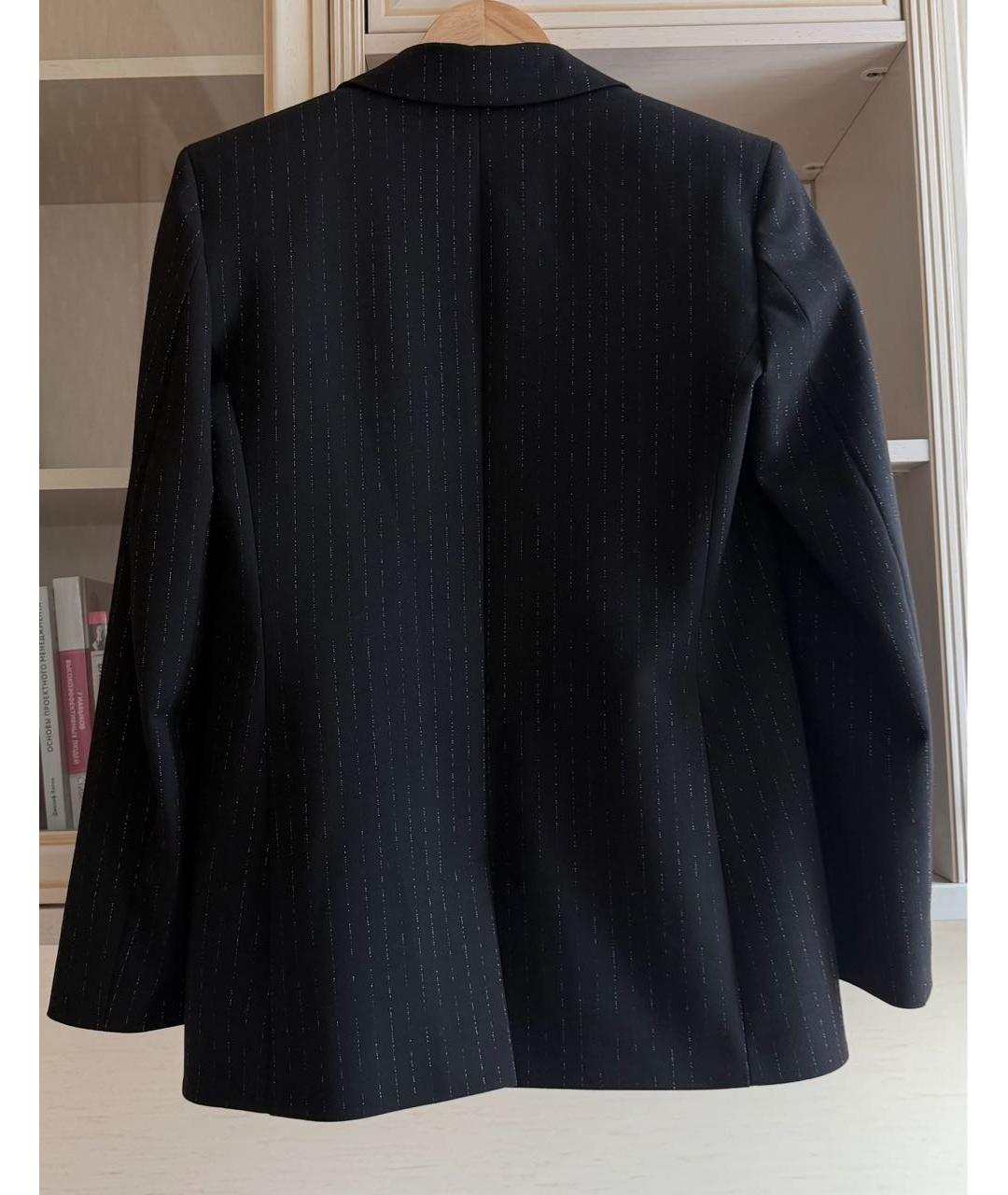 HUGO Черный полиэстеровый костюм с брюками, фото 4