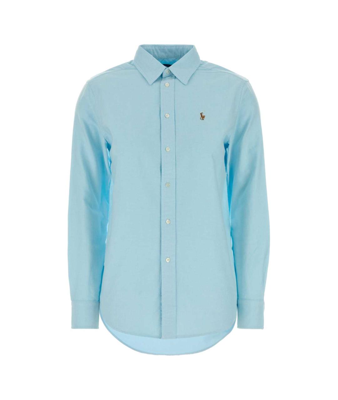 POLO RALPH LAUREN Голубая хлопковая рубашка, фото 1