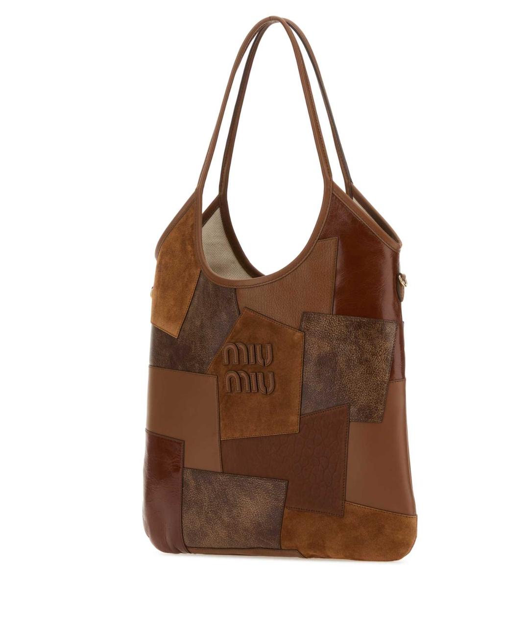 MIU MIU Мульти кожаная сумка с короткими ручками, фото 2