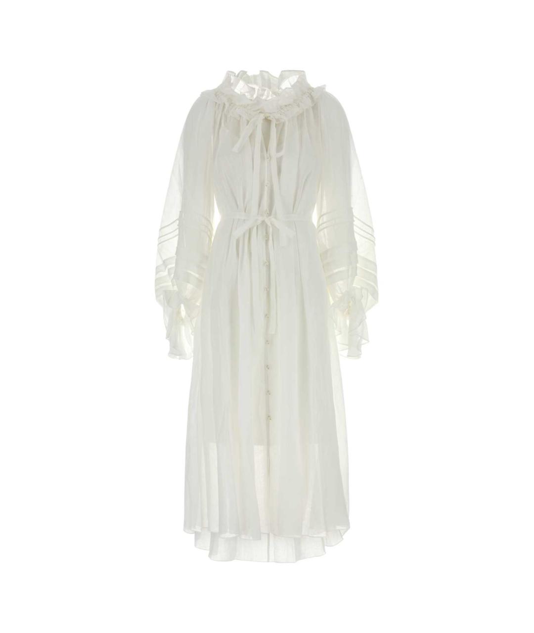 ZIMMERMANN Белое повседневное платье, фото 1