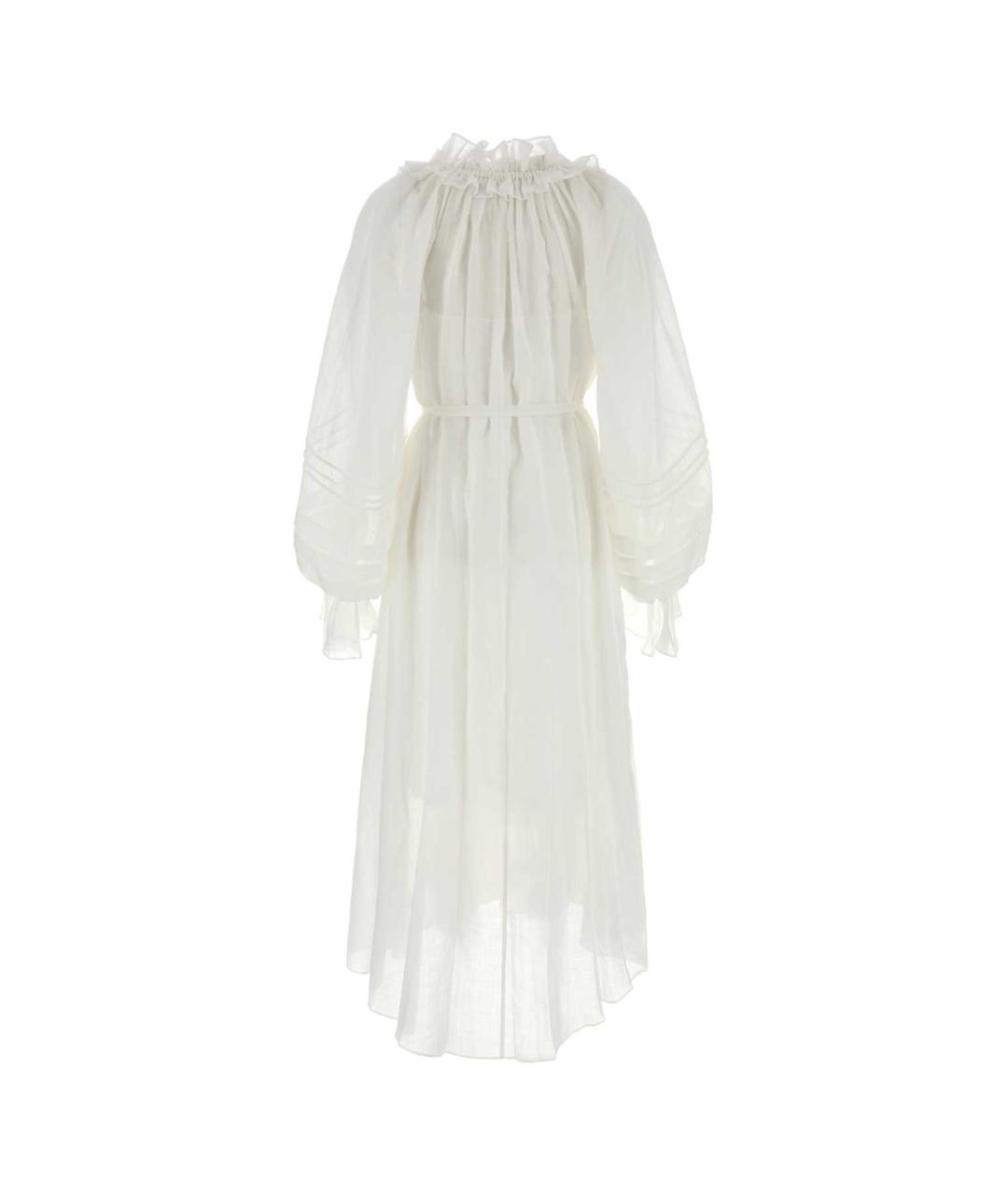 ZIMMERMANN Белое повседневное платье, фото 2