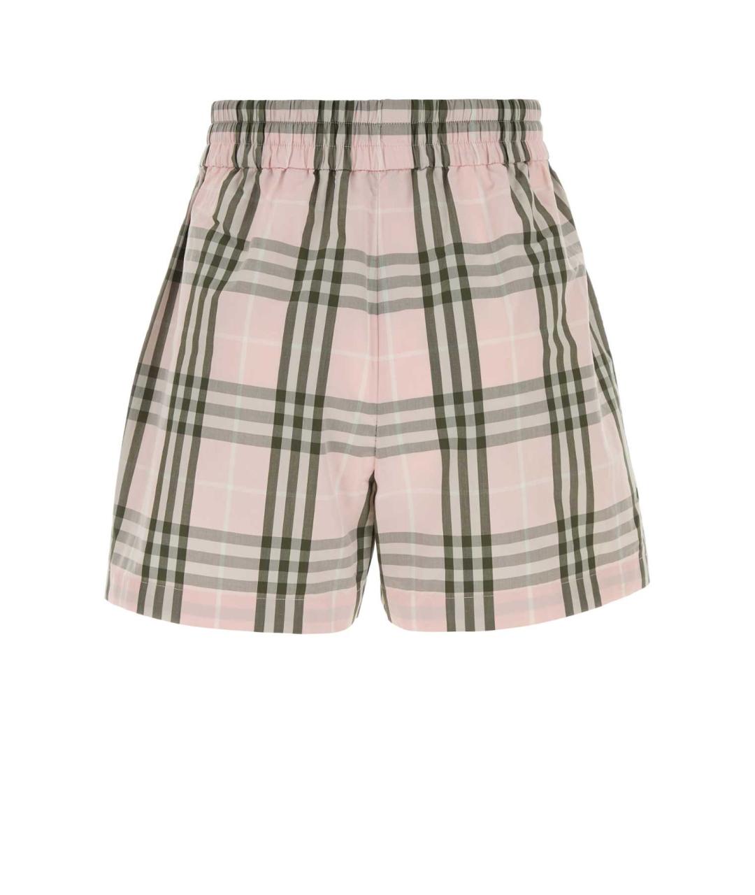 BURBERRY Мульти хлопковые прямые брюки, фото 2