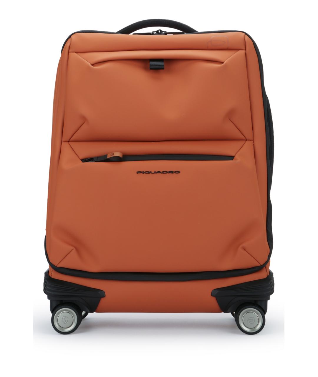 PIQUADRO Оранжевый чемодан, фото 1