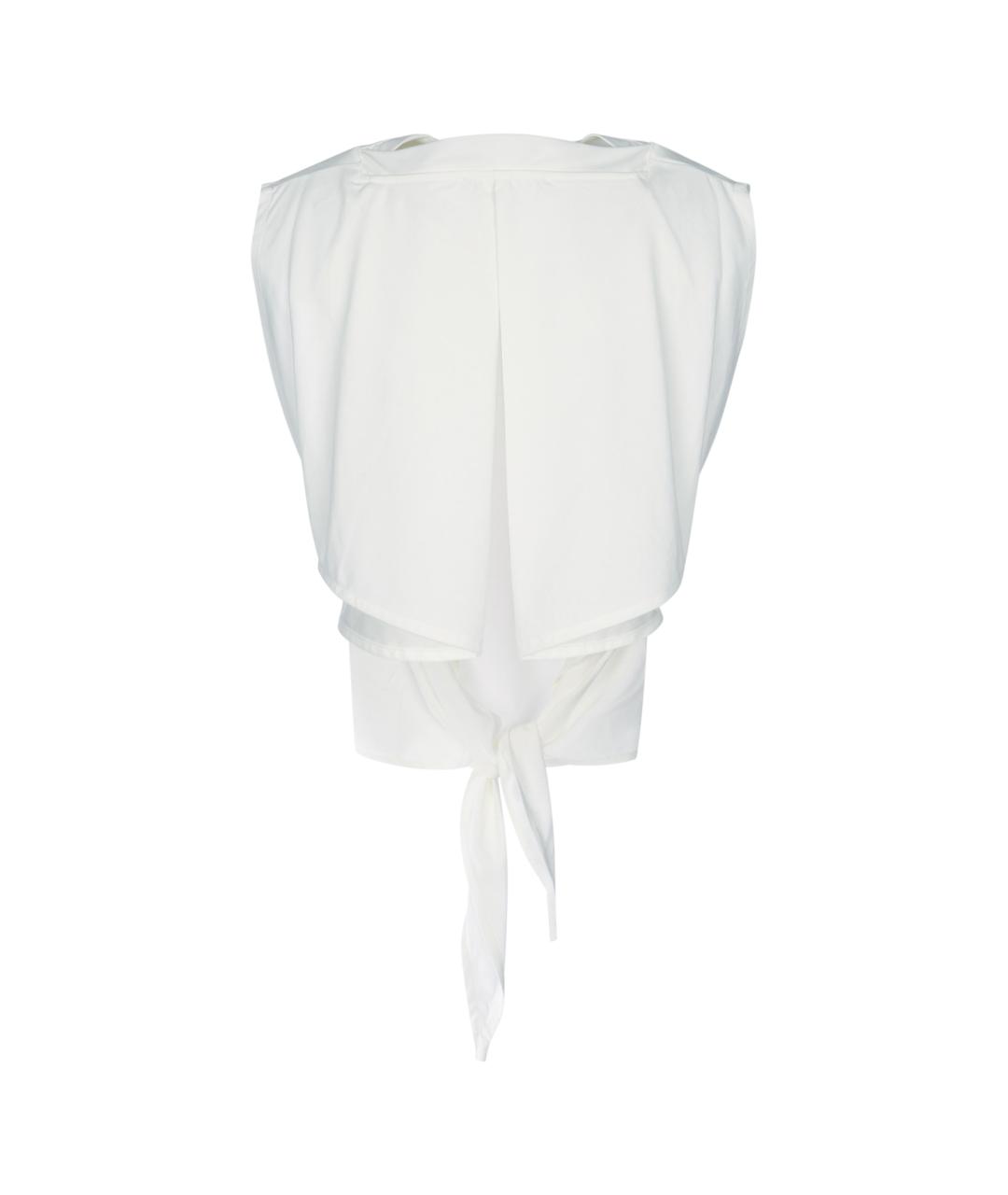 JACQUEMUS Белая полиэстеровая футболка, фото 2