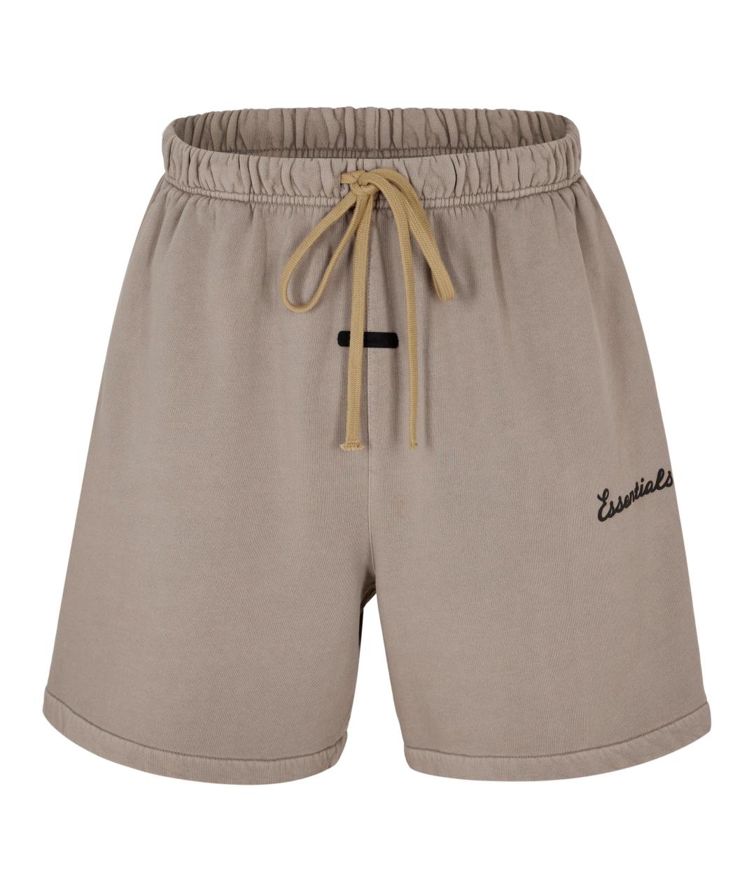 FEAR OF GOD ESSENTIALS Бежевые хлопковые шорты, фото 1