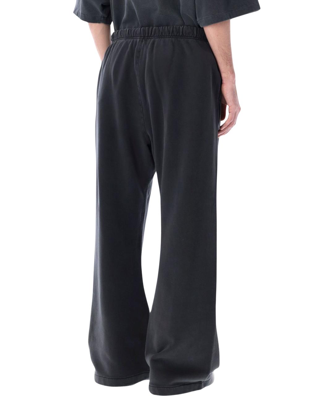 FEAR OF GOD ESSENTIALS Черные хлопковые повседневные брюки, фото 4