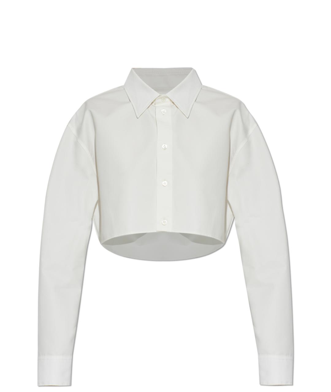 BALENCIAGA Белая хлопковая рубашка, фото 1