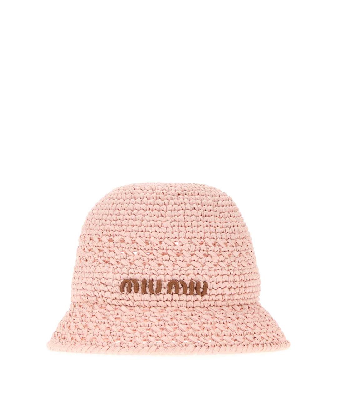 MIU MIU Розовая панама, фото 1
