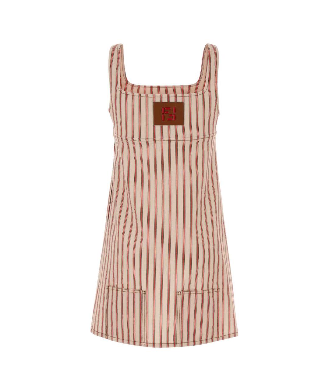 FENDI Хлопковое повседневное платье, фото 2