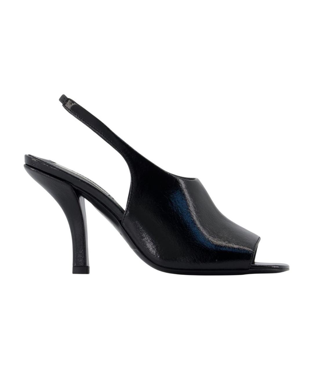 TOTEME Черные кожаные туфли, фото 3