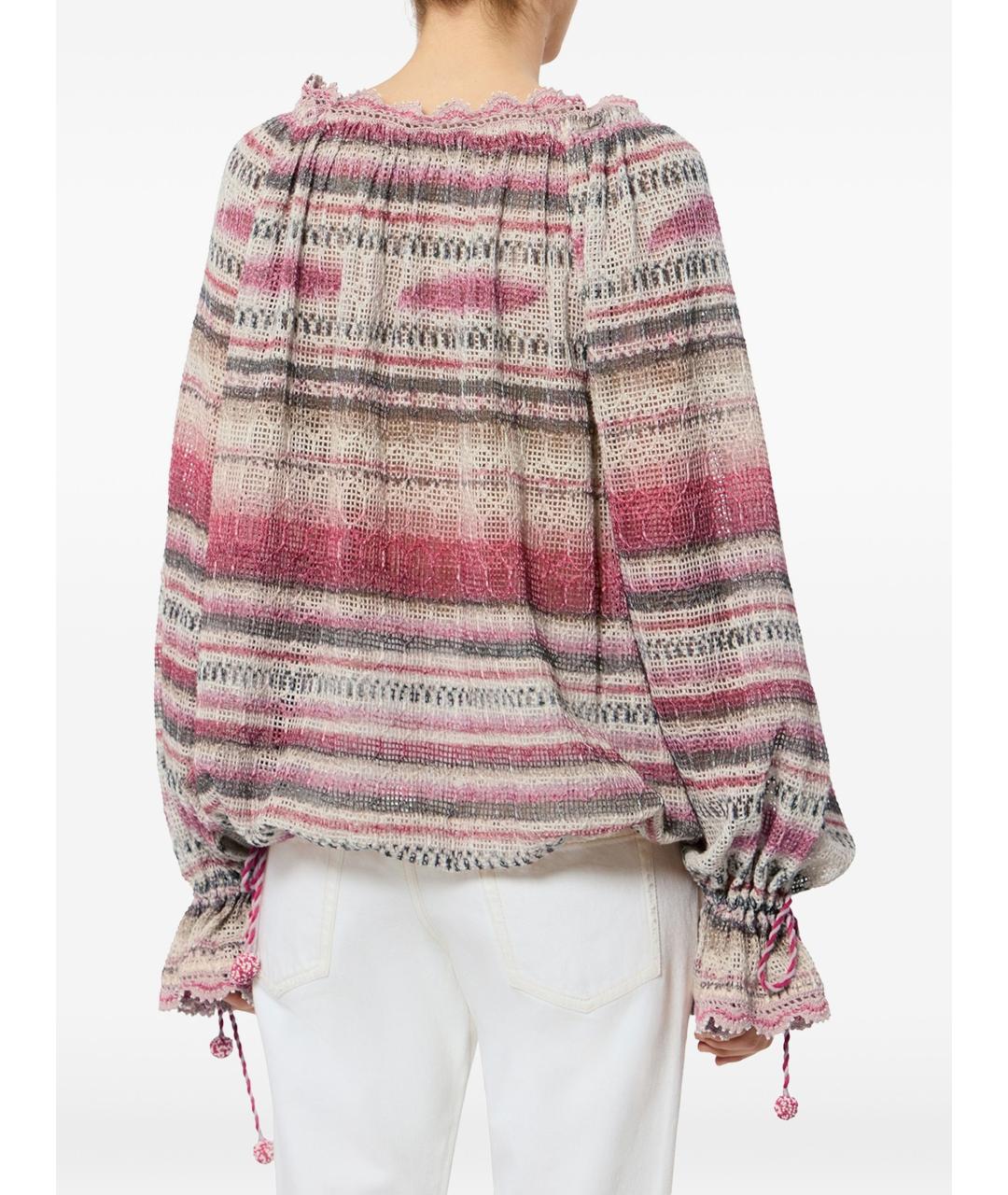 ISABEL MARANT Розовая блузы, фото 5