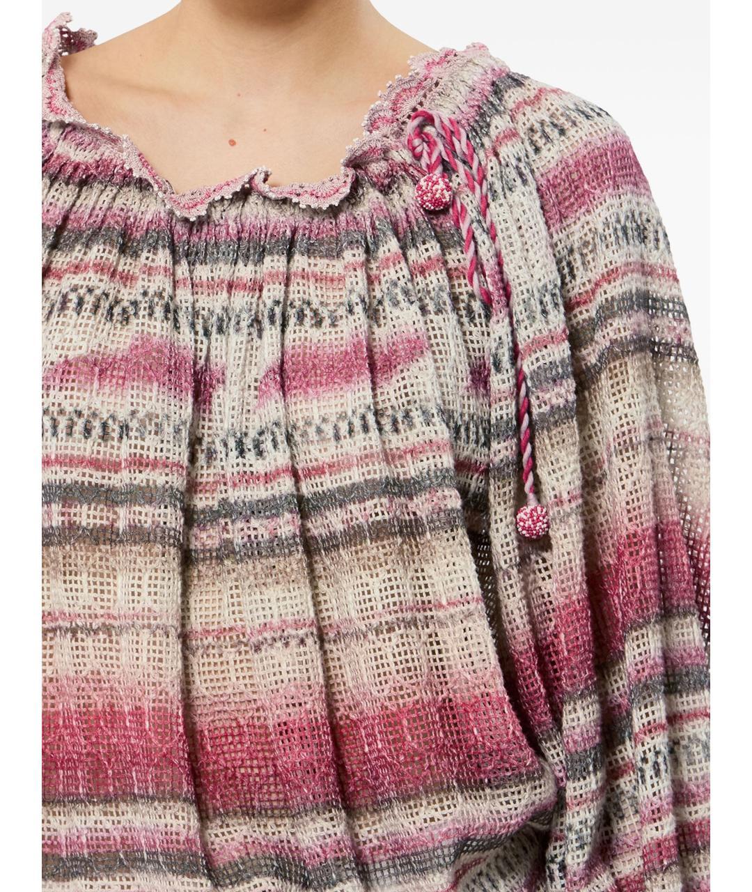 ISABEL MARANT Розовая блузы, фото 3