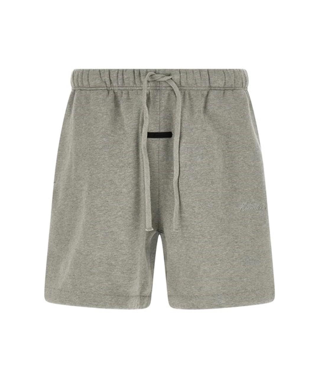 FEAR OF GOD ESSENTIALS Серые хлопковые шорты, фото 1