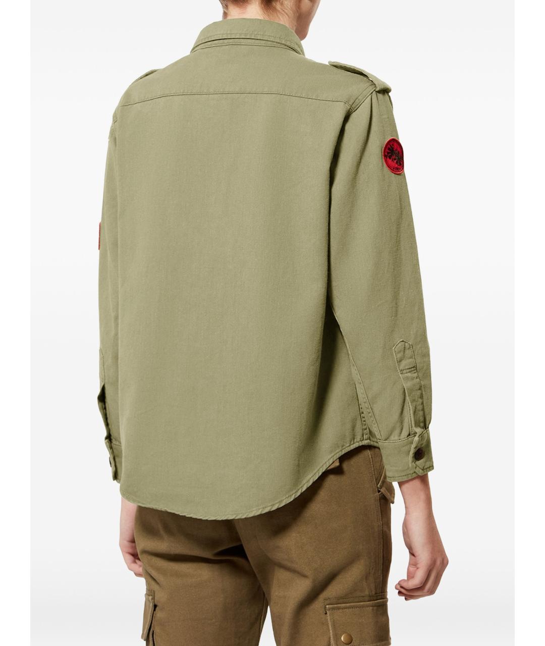 ISABEL MARANT Хаки рубашка, фото 4