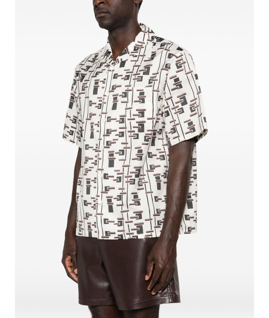 PRADA Мульти хлопковая кэжуал рубашка, фото 2