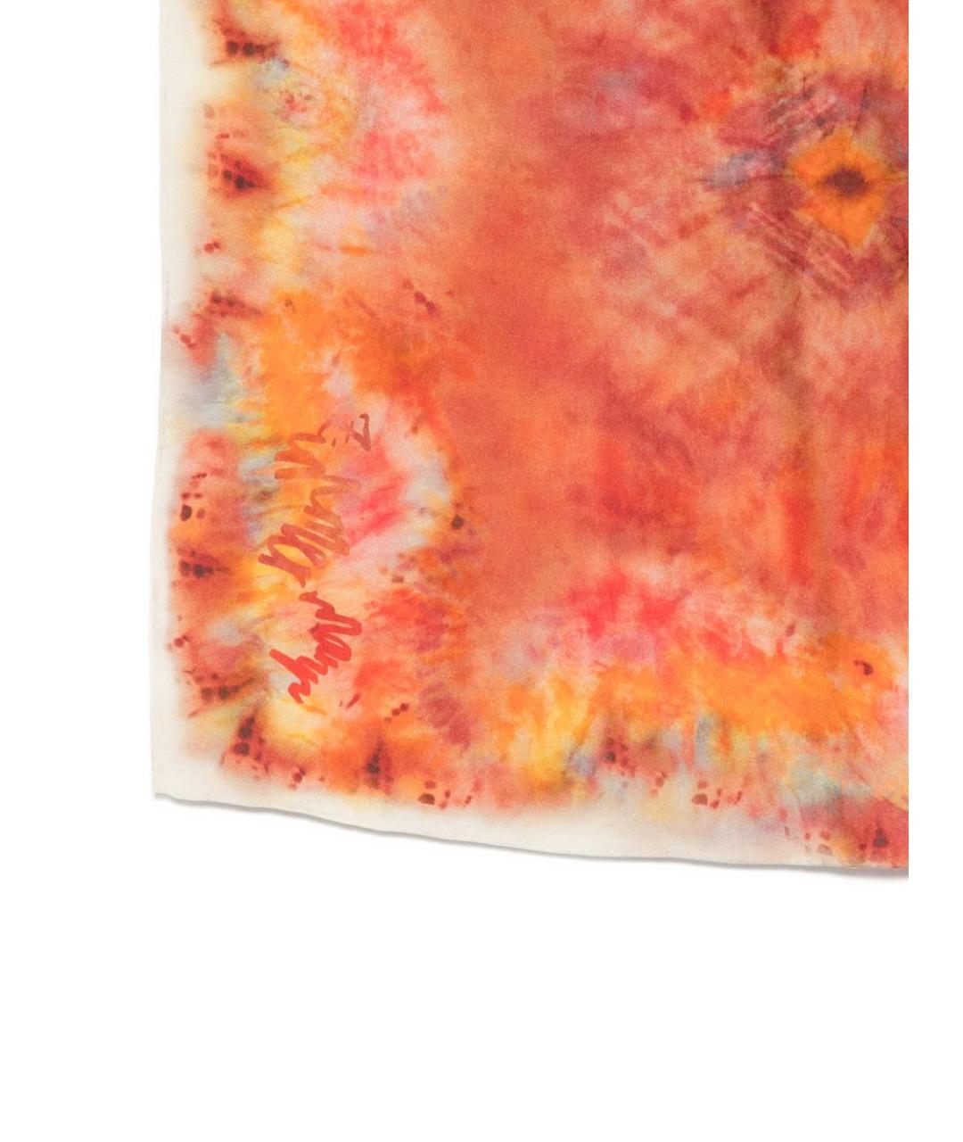 ZIMMERMANN Красный шелковый шарф, фото 3