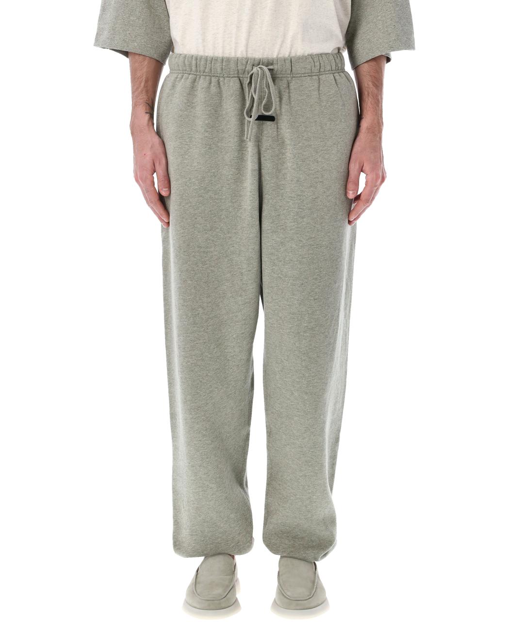 FEAR OF GOD ESSENTIALS Серые хлопковые повседневные брюки, фото 2