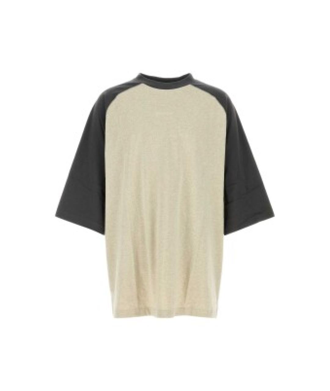 FEAR OF GOD ESSENTIALS Серая хлопковая футболка, фото 1