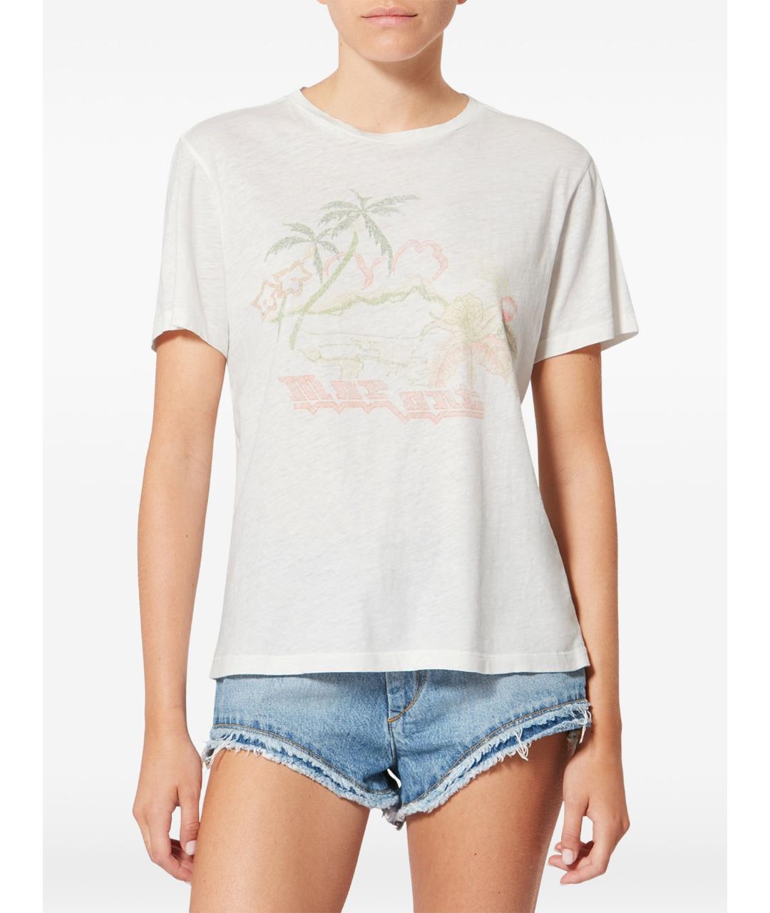 ISABEL MARANT Мульти хлопковая футболка, фото 3