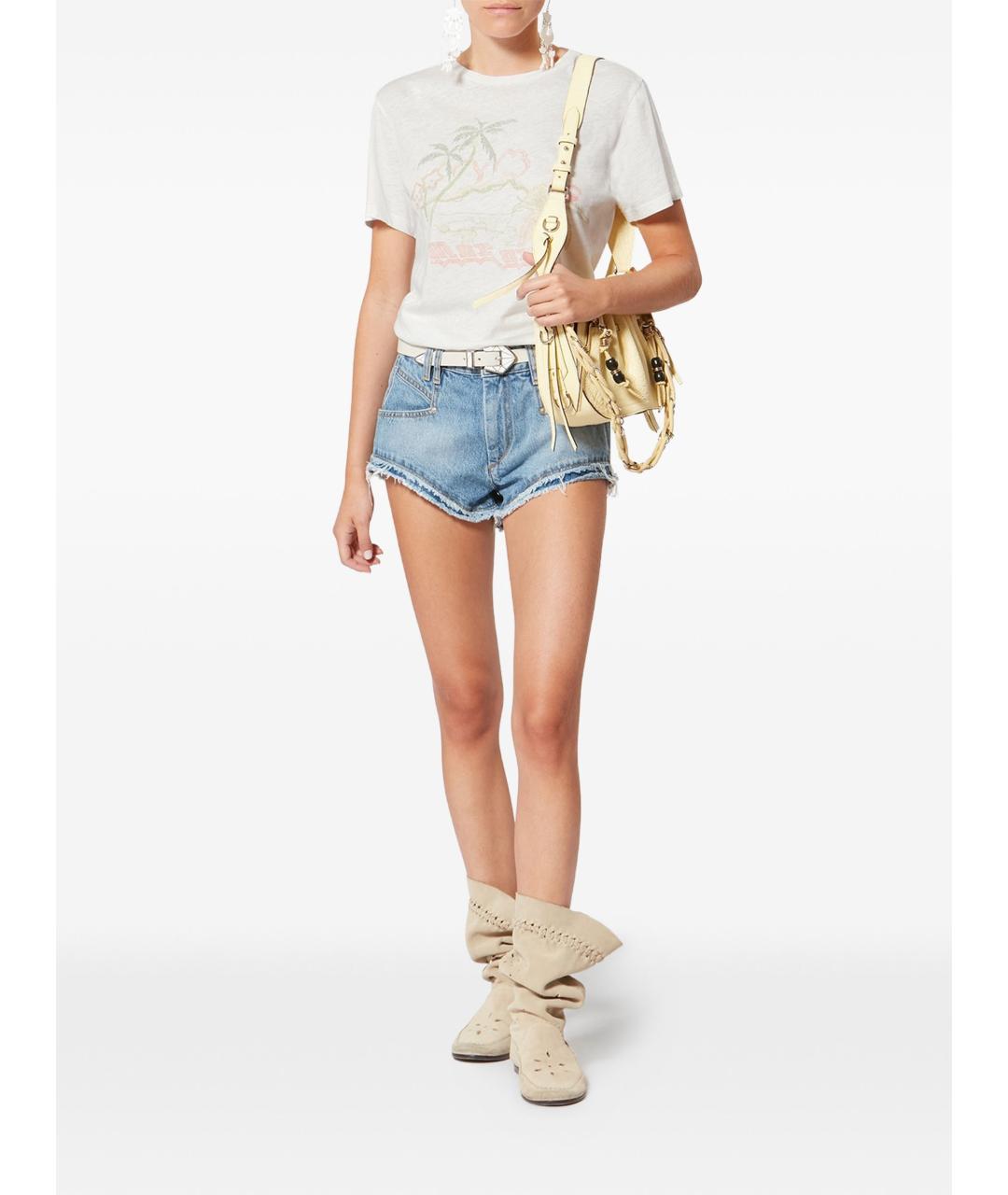 ISABEL MARANT Мульти хлопковая футболка, фото 2