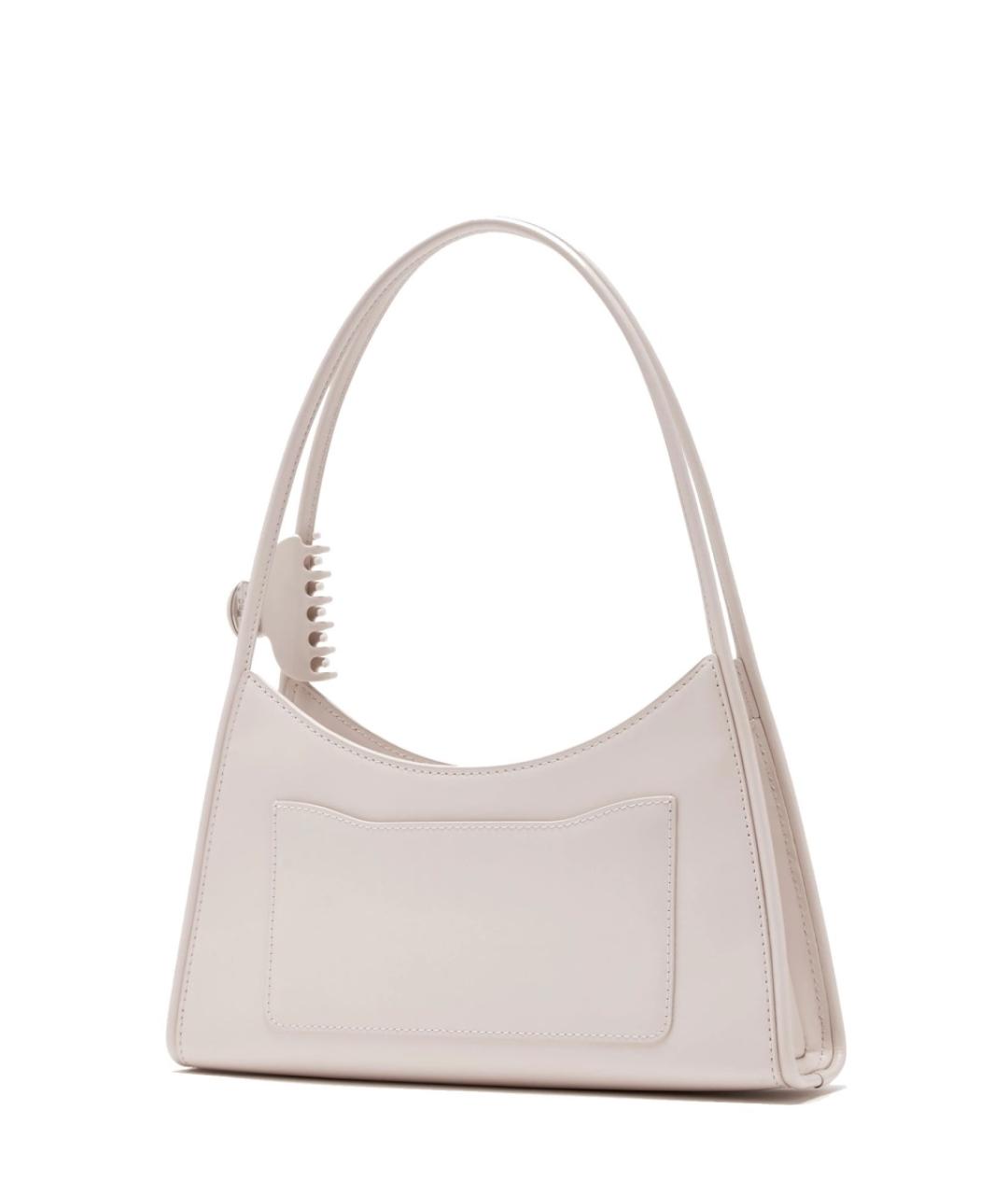 MARC JACOBS Белая кожаная сумка через плечо, фото 2