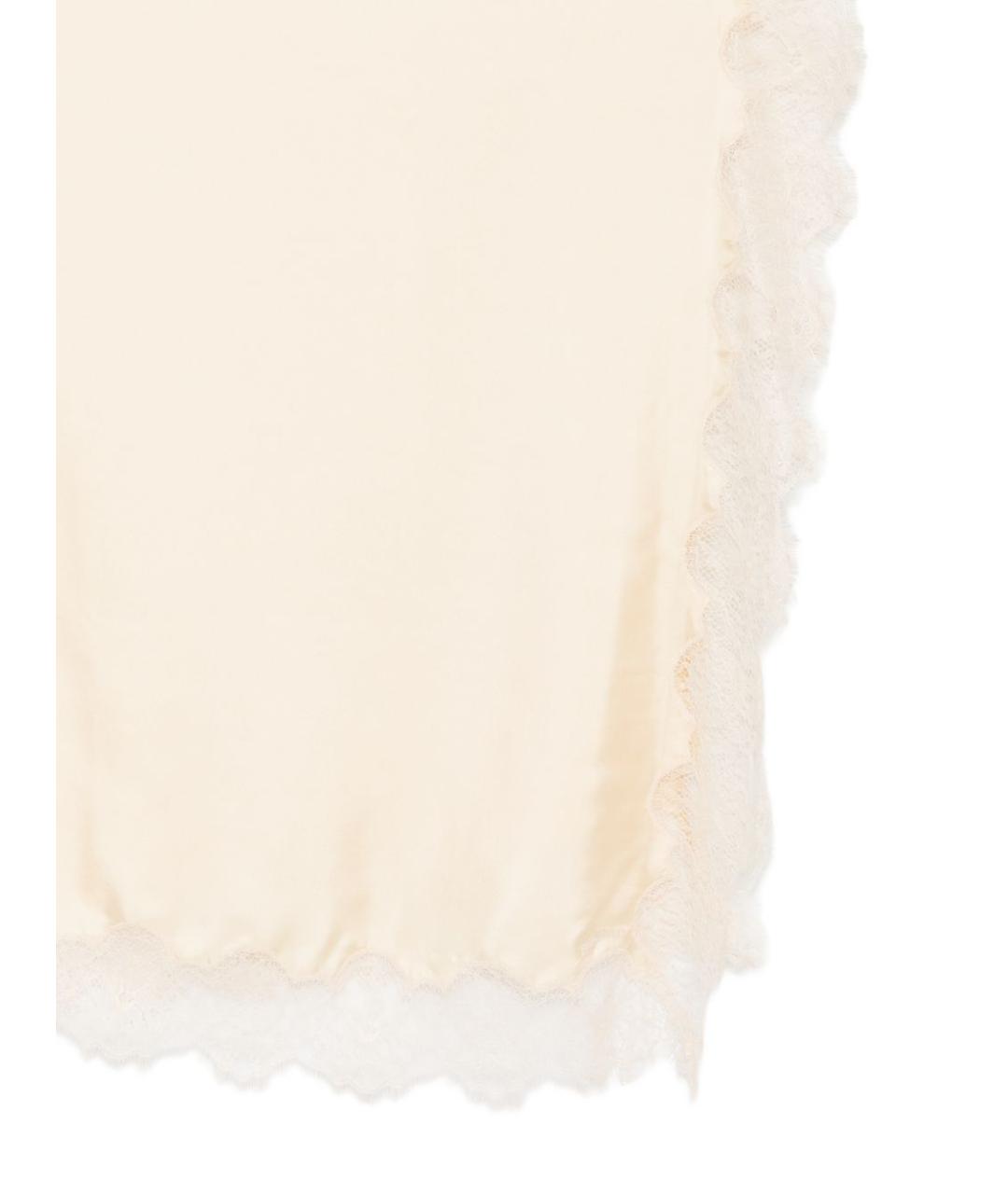 ZIMMERMANN Бежевый шерстяной шарф, фото 2