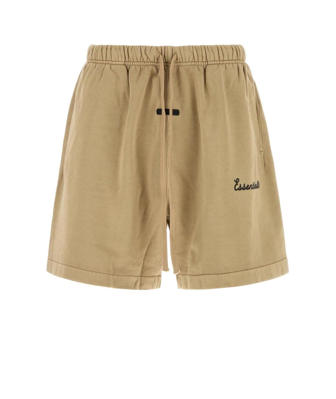 FEAR OF GOD ESSENTIALS Бежевые хлопковые шорты, фото 1