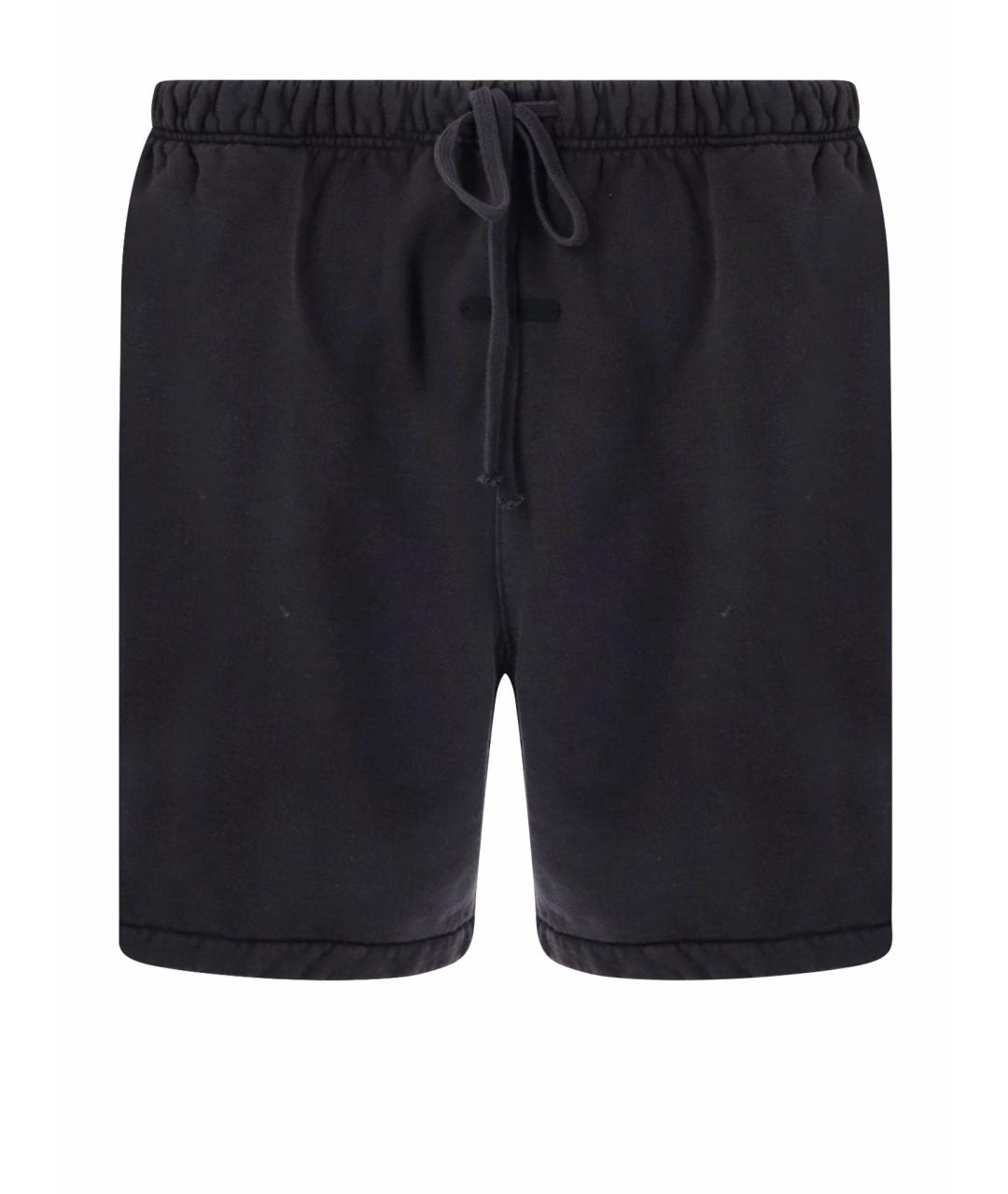 FEAR OF GOD ESSENTIALS Черные хлопковые шорты, фото 1