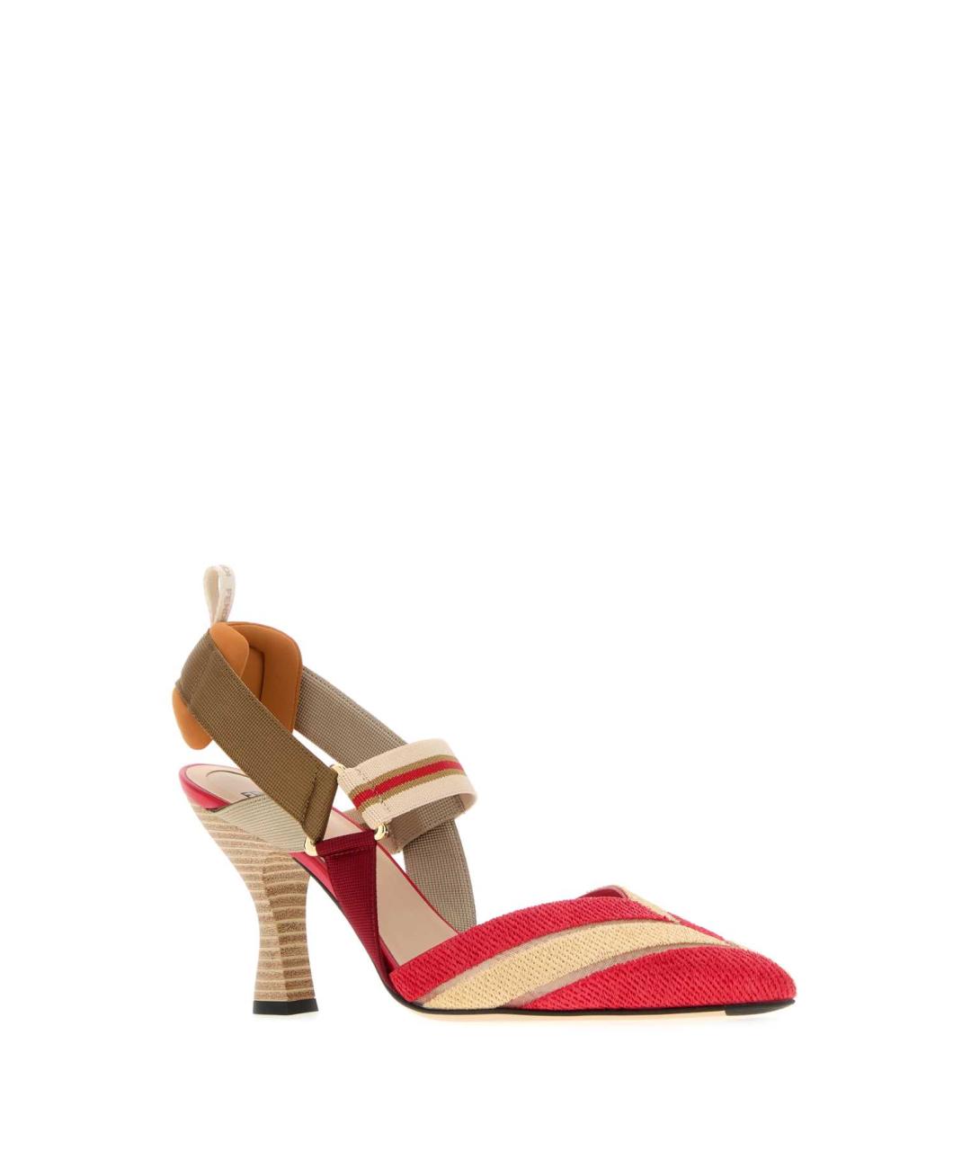 FENDI Мульти туфли, фото 2