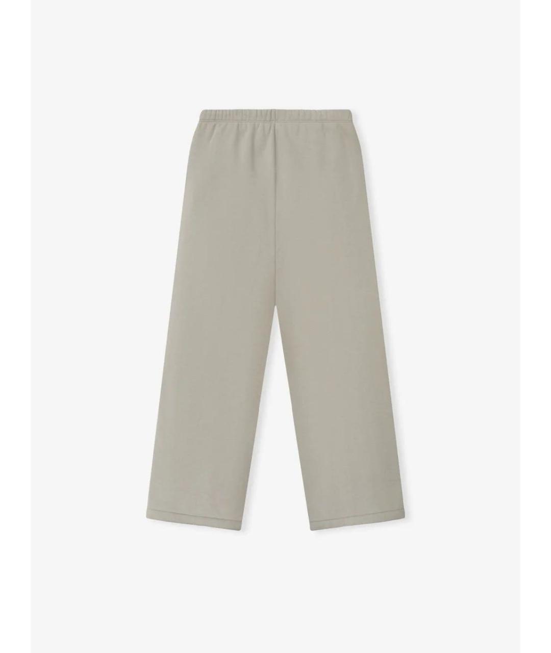 FEAR OF GOD ESSENTIALS Бежевые хлопковые повседневные брюки, фото 2