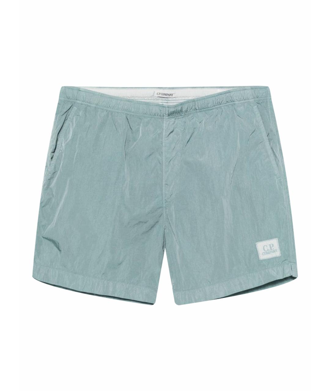 CP COMPANY Голубые полиамидовые плавки, фото 1