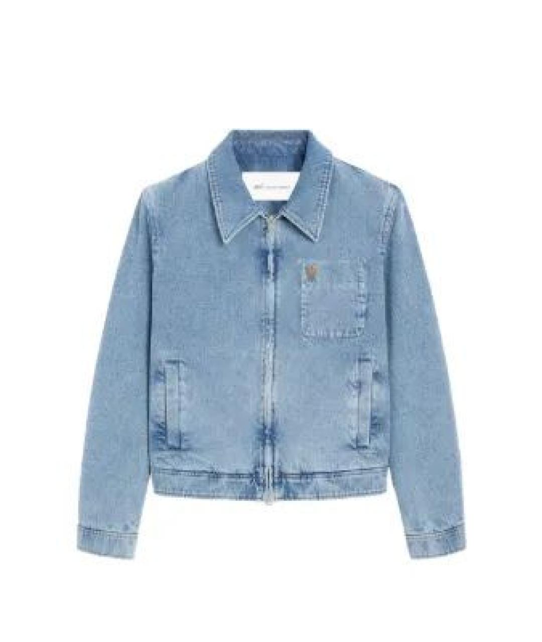 Ami Paris Голубая хлопковая куртка, фото 2