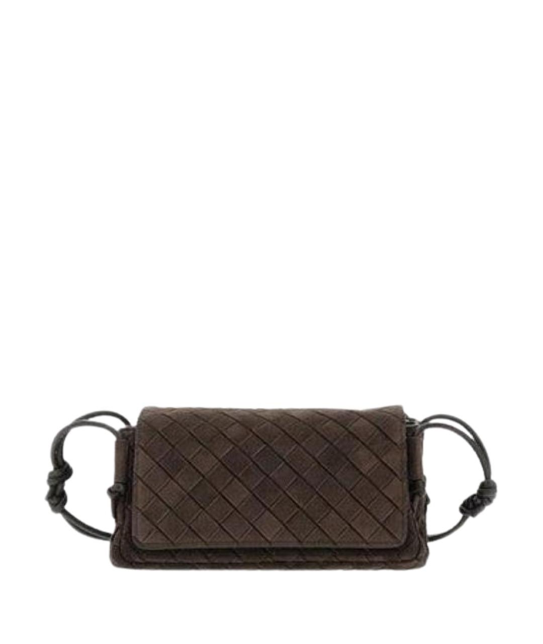 BOTTEGA VENETA Замшевая сумка через плечо, фото 1