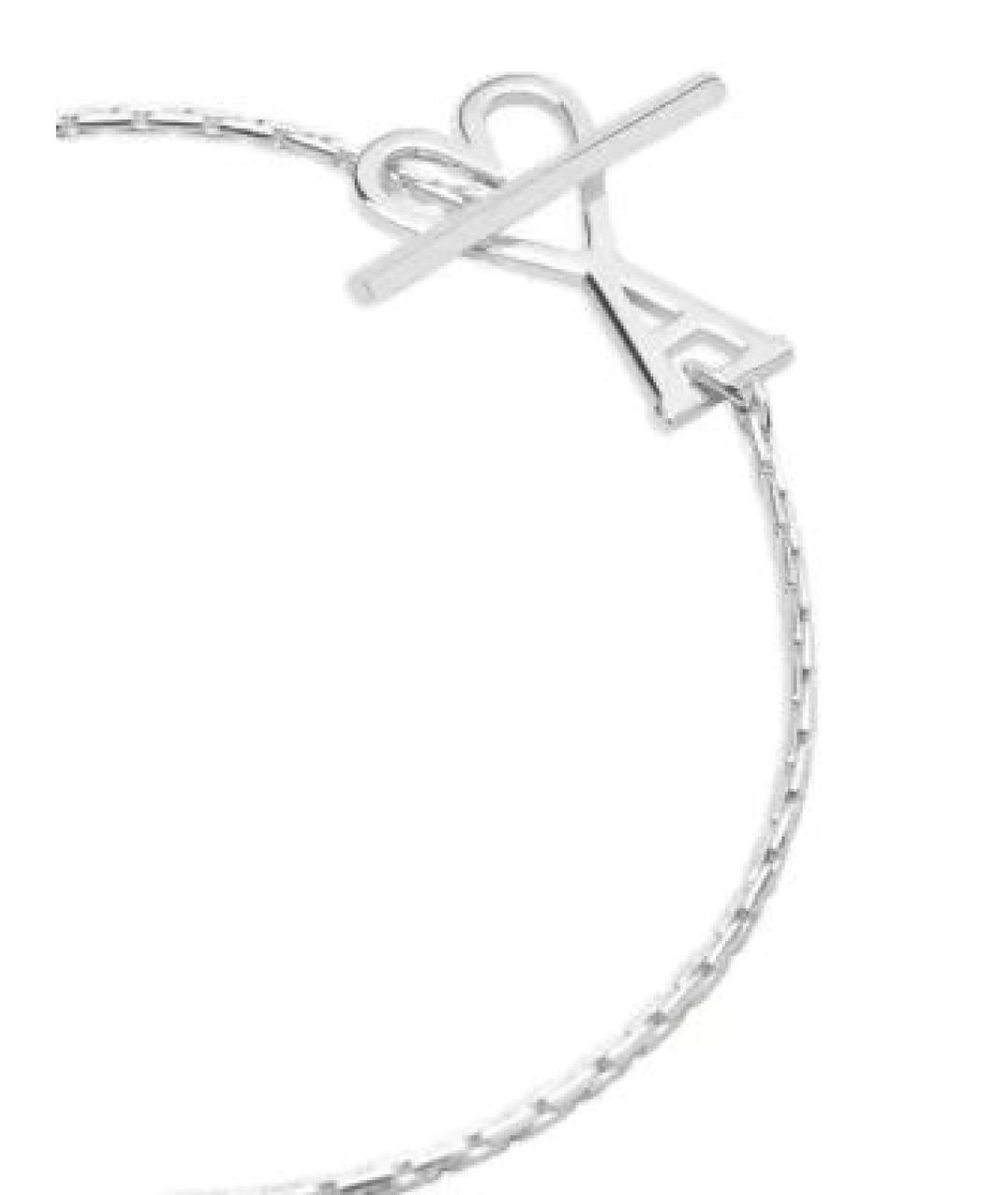 Ami Paris Серебрянный металлический браслет, фото 3