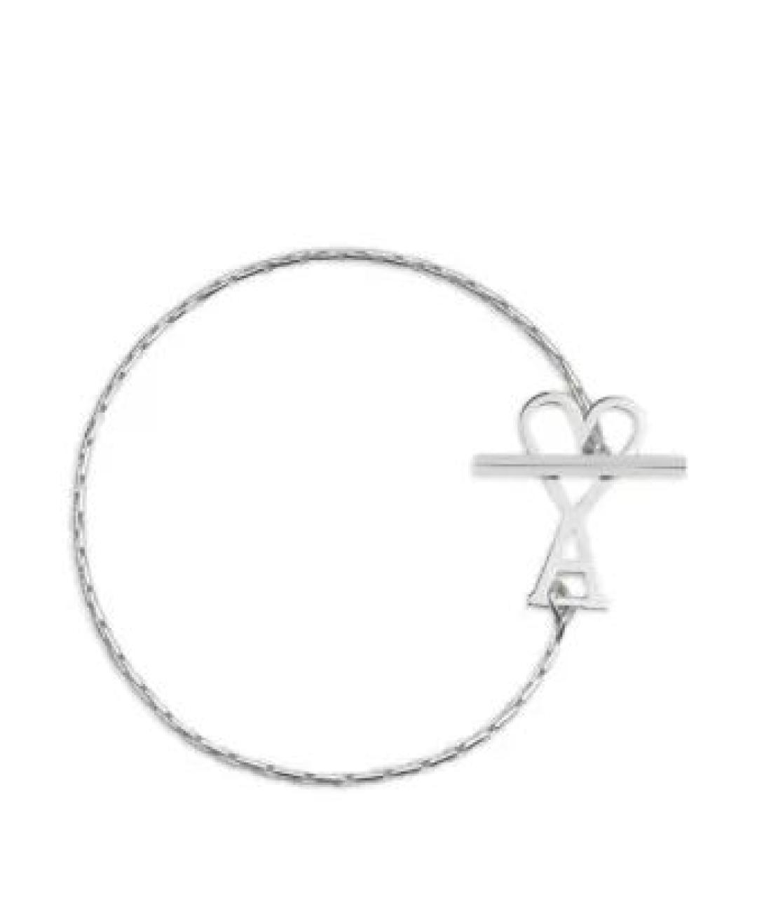 Ami Paris Серебрянный металлический браслет, фото 2