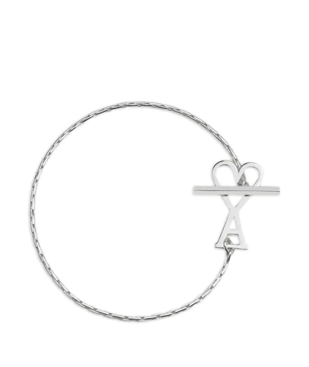 Ami Paris Серебрянный металлический браслет, фото 1