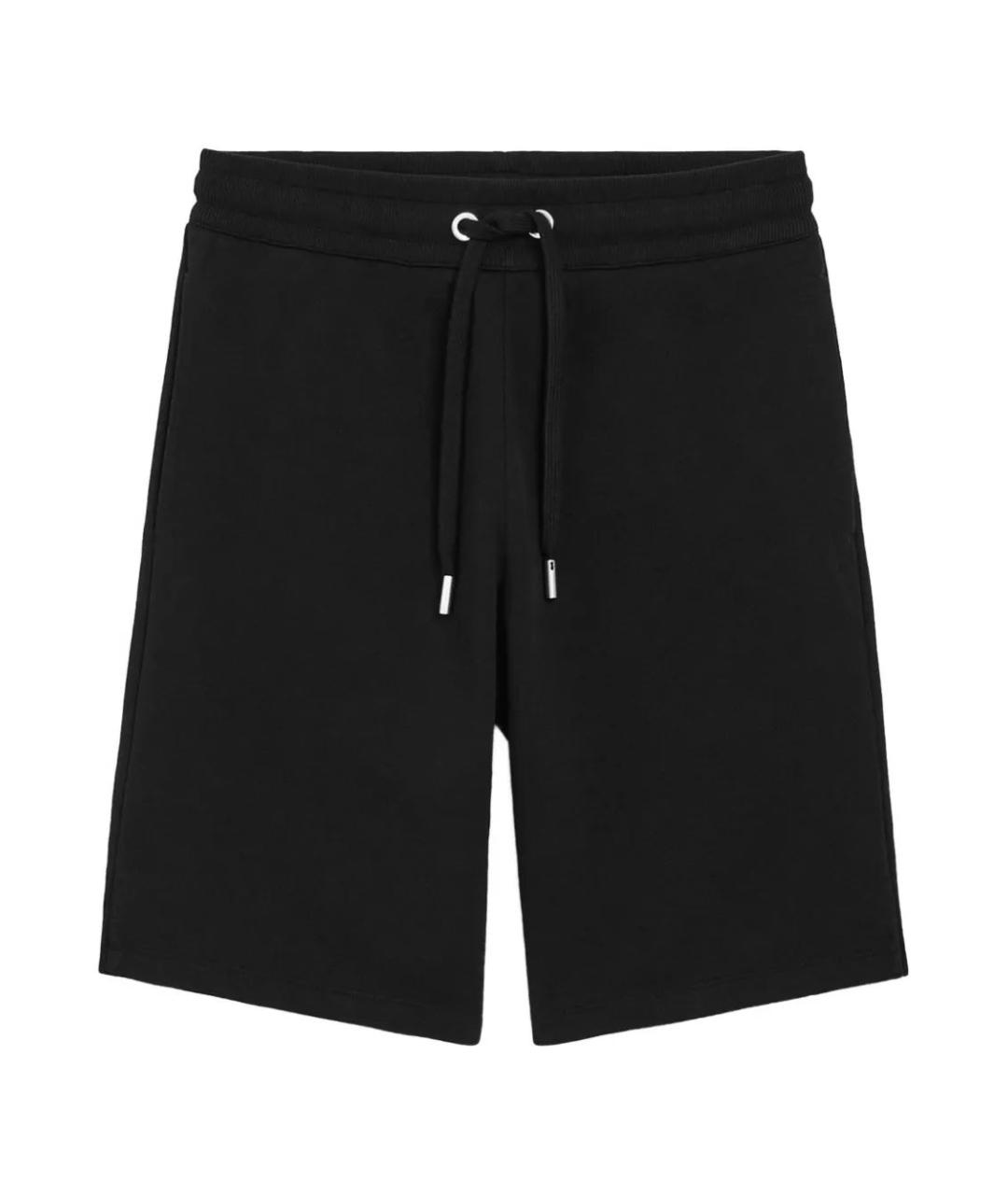 Ami Paris Черные хлопковые шорты, фото 1